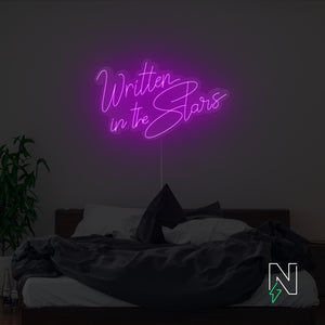 Written In The Stars Neon Sign