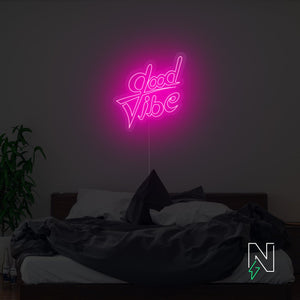 Good Vibe Neon Sign