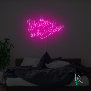 Written In The Stars Neon Sign