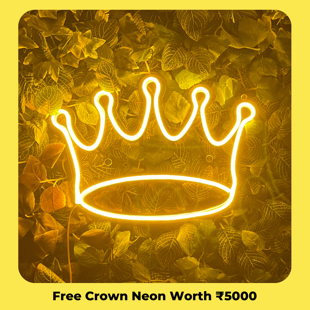 Free Crown Neon Sign
