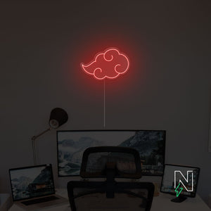 Akutski Anime Cloud Neon Sign