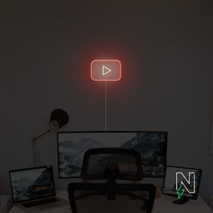 Youtube Neon Sign