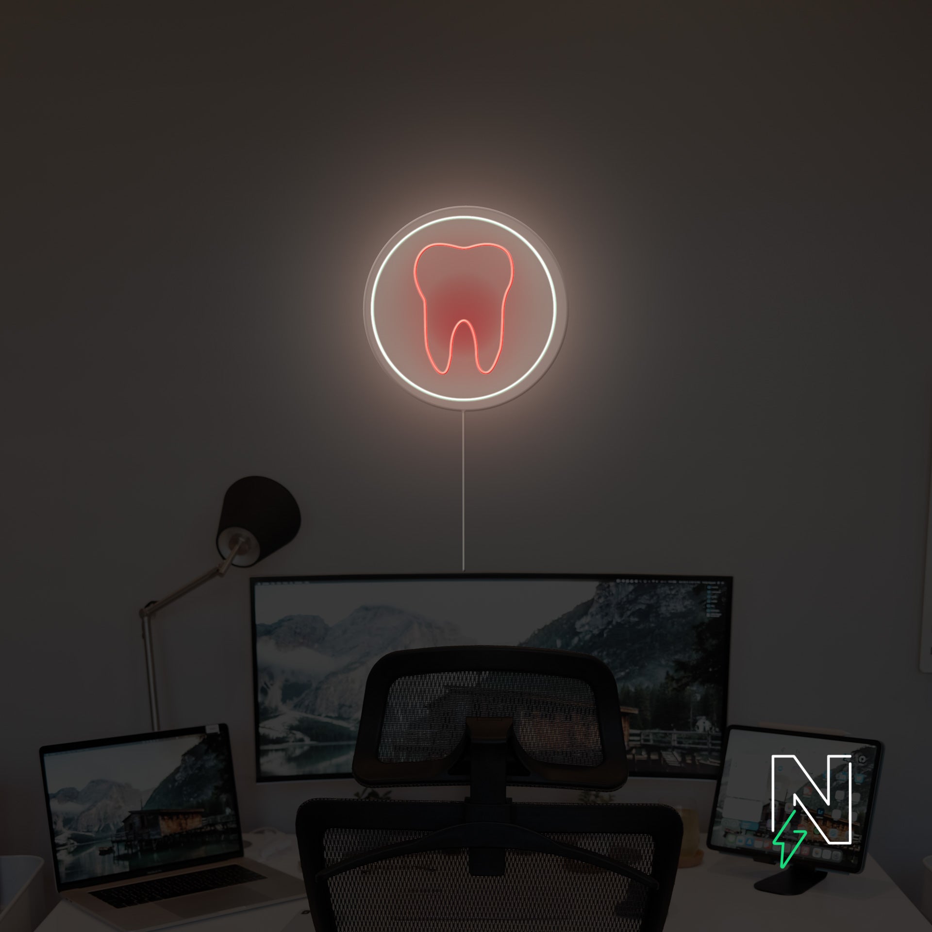 Tooth Neon Sign