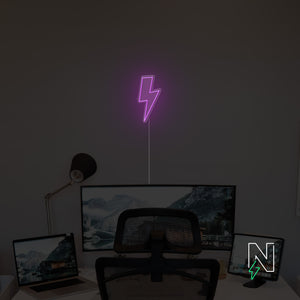 Lightning Neon Sign