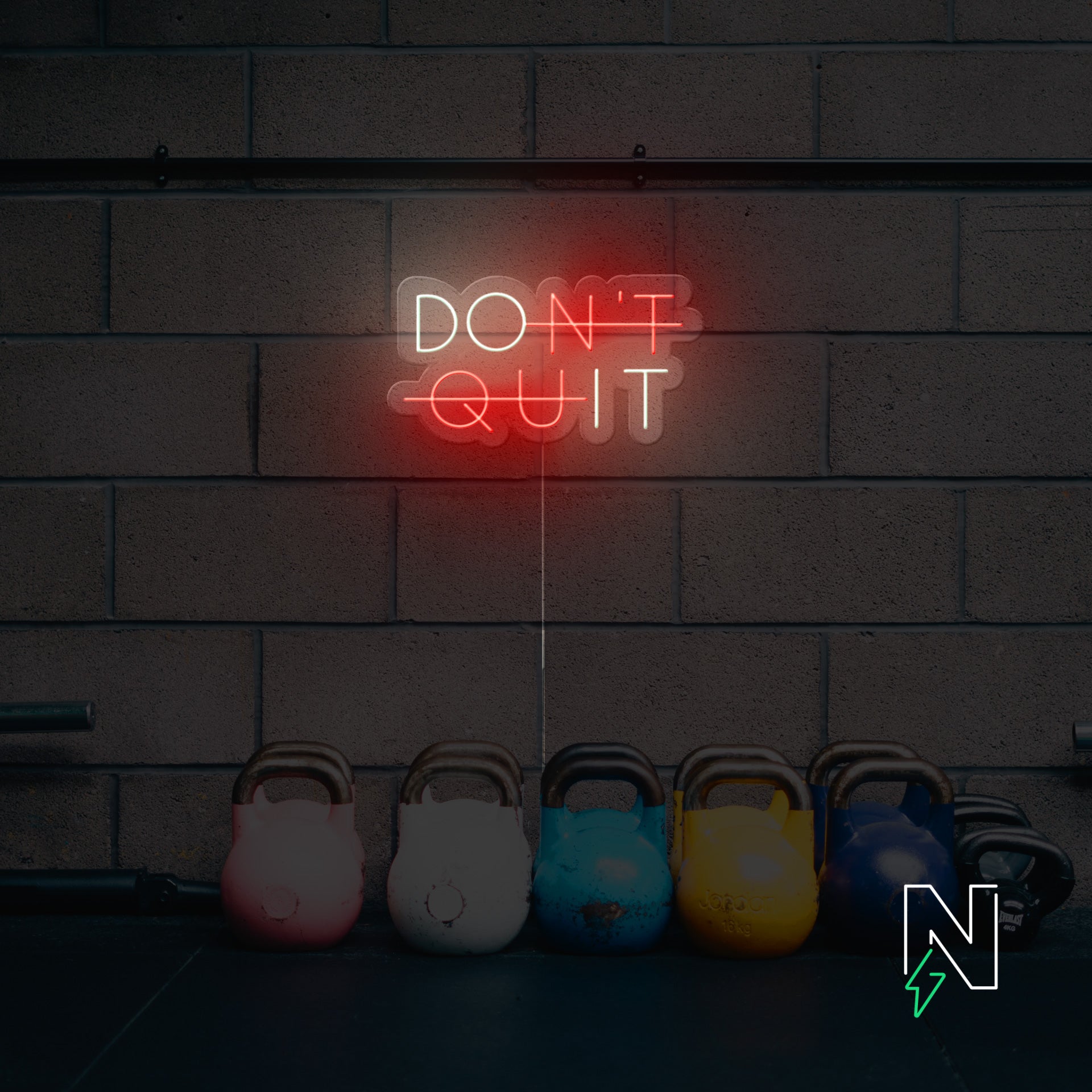 Dont Quit Neon Sign