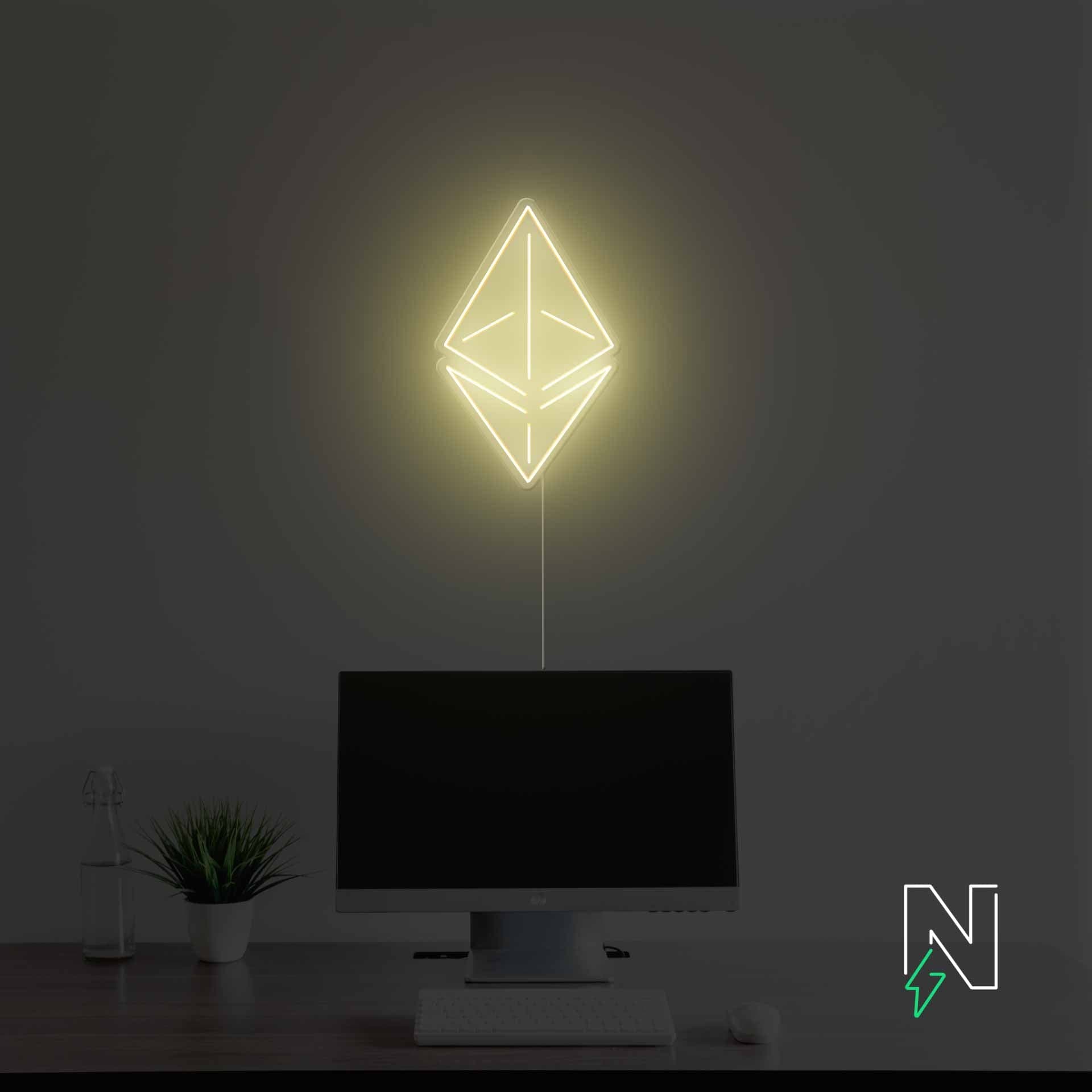 Ethereum Neon Sign