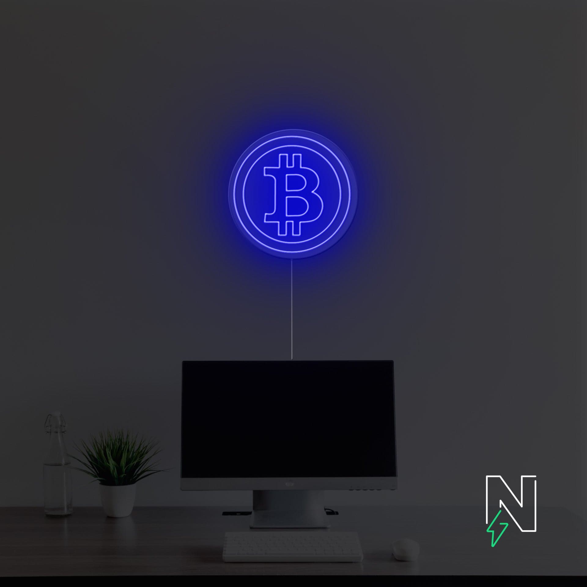 Bitcoin Neon Sign