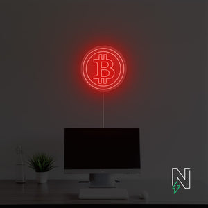 Bitcoin Neon Sign