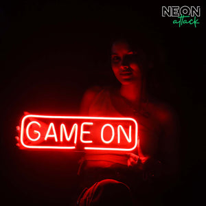 Game On Neon Light Sign