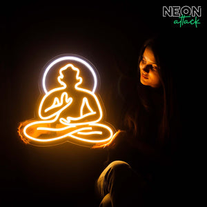 Budha Neon Light Sign