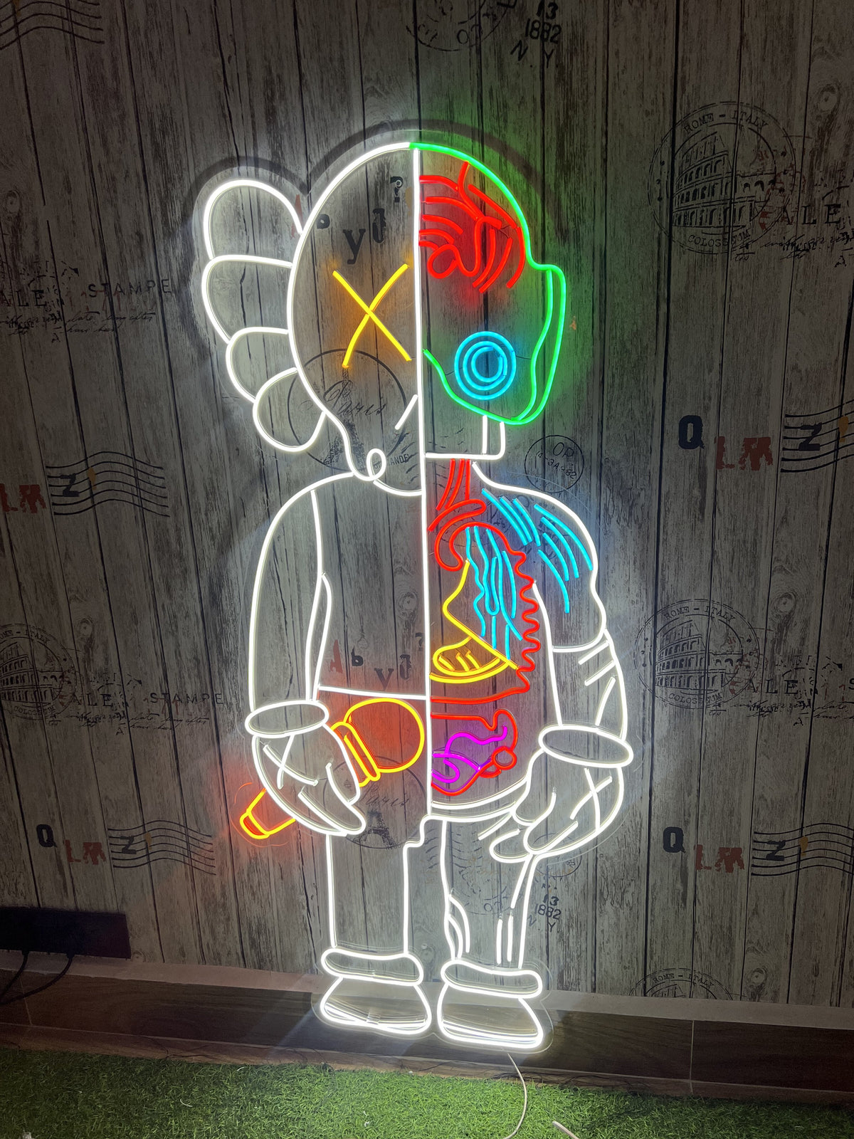 Buy KAWS Neon Sign (LIMITED EDITION) Online at | Neon Attack