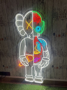 KAWS Neon Sign ( LIMITED EDITION )