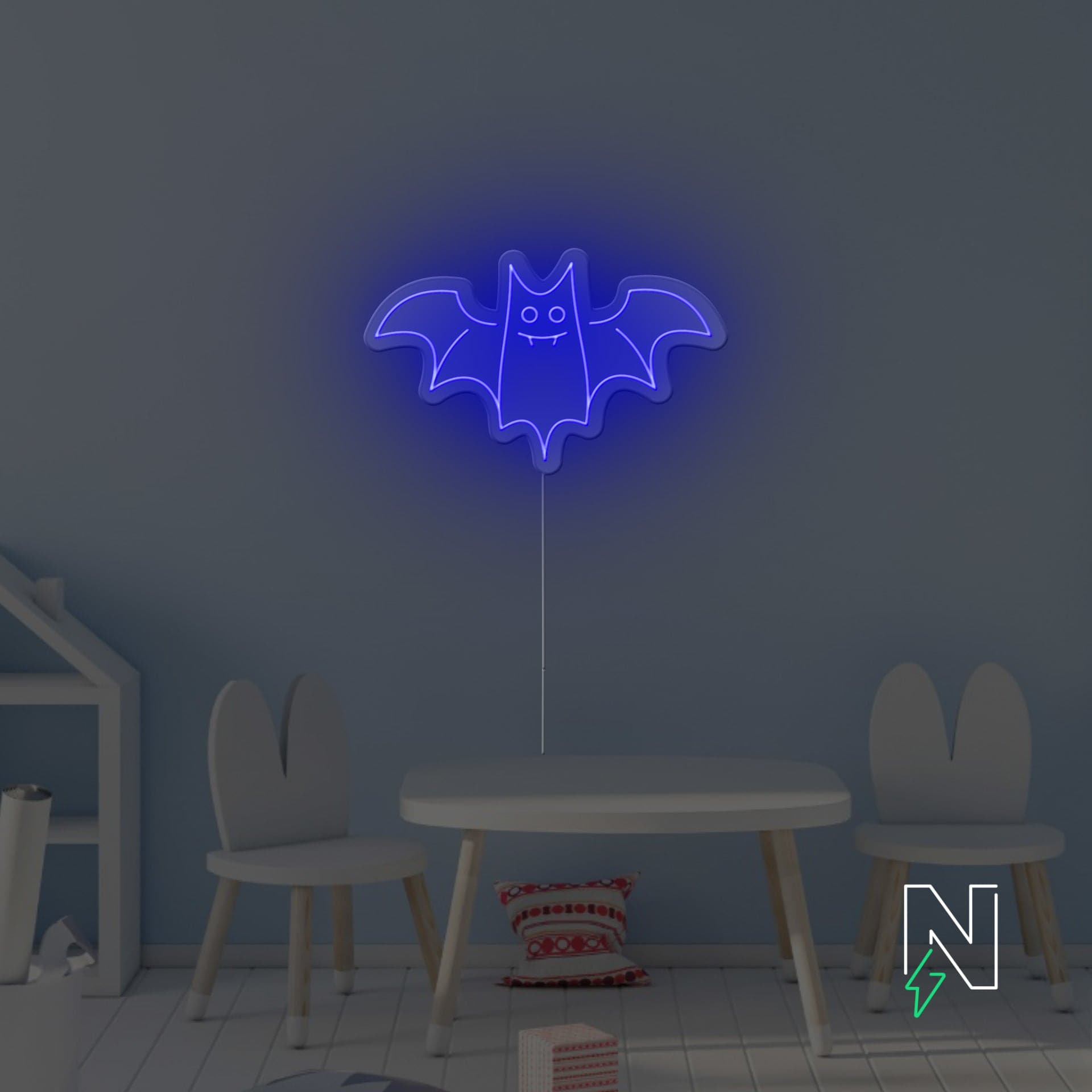 Bat Neon Sign