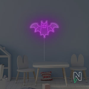 Bat Neon Sign