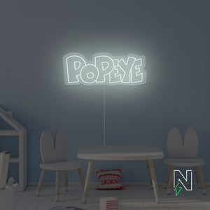 Popeye Neon Sign