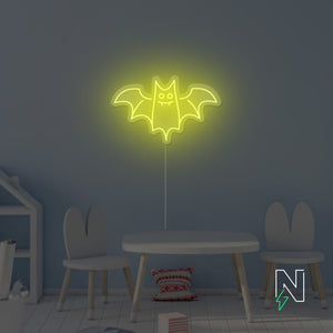 Bat Neon Sign