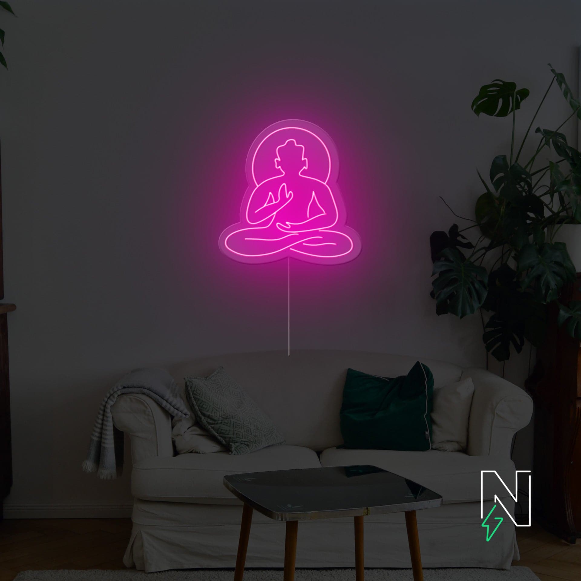 Budha Neon Sign