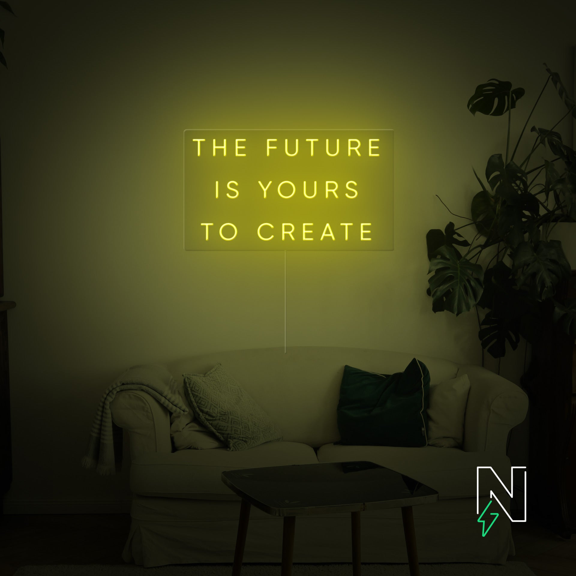 Buy The Future Is Yours to Create Neon Sign Online | Neon Attack