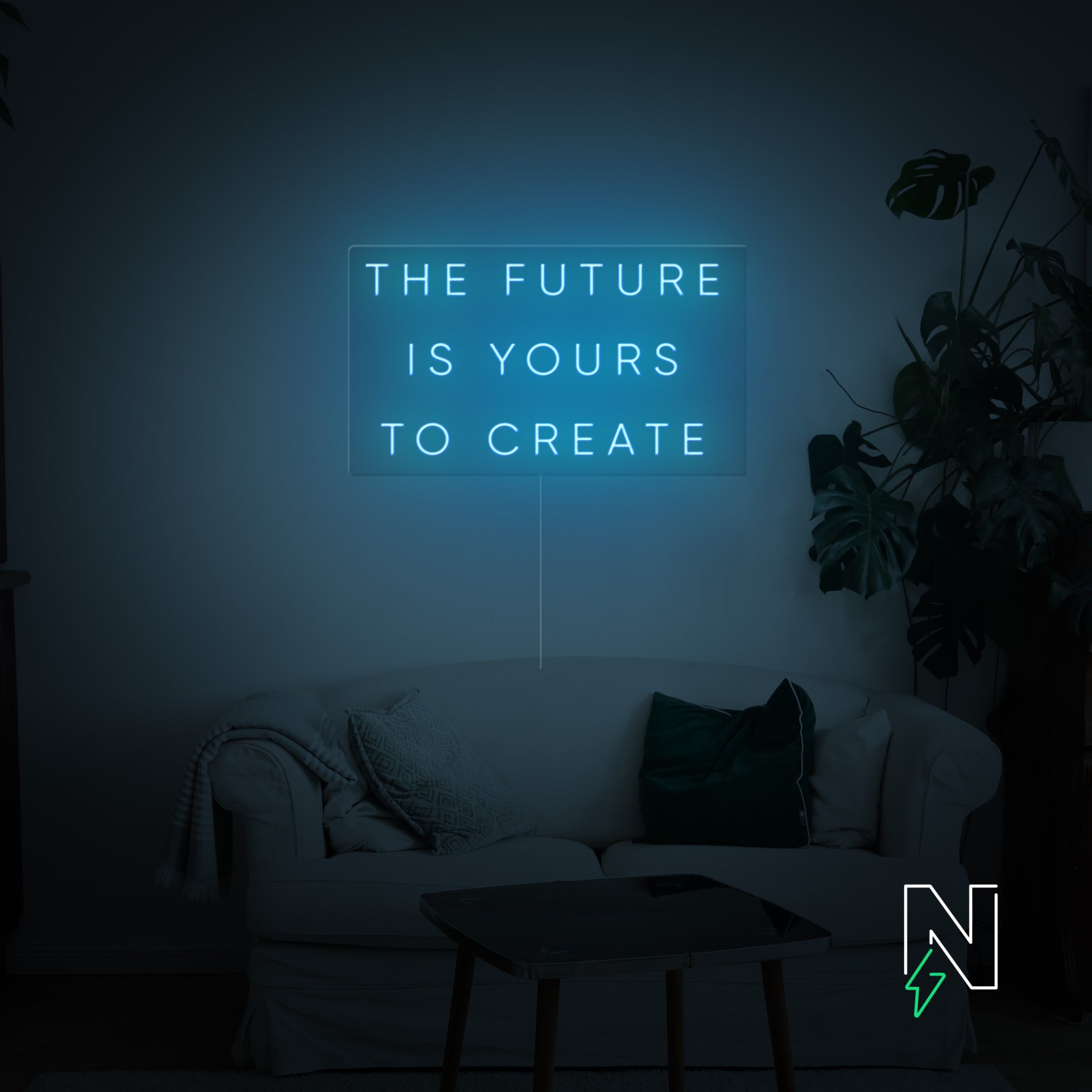 Buy The Future Is Yours to Create Neon Sign Online | Neon Attack