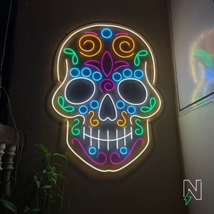 Skull Neon Sign