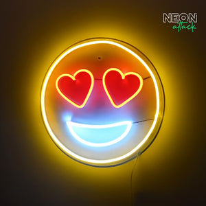 Emoji Neon Light Sign