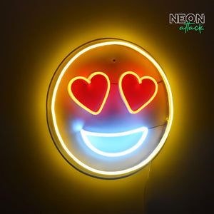 Emoji Neon Light Sign