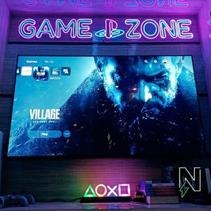 Playstation Game Zone Neon Sign