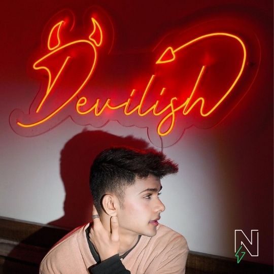 Develish Neon Sign