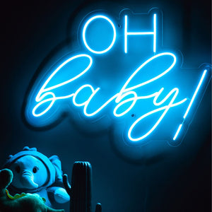 Oh Baby! Neon Sign