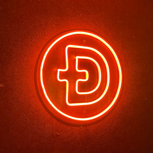 Doge Coin Neon Sign