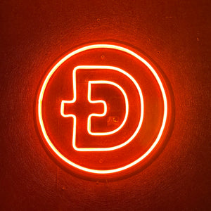 Doge Coin Neon Sign